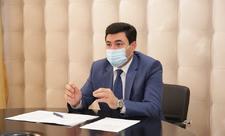 Xaçmaz Rayon İcra Hakimiyyətinin başçısı Elnur Rzayev İƏD nümayəndələri ilə növbəti videokonfrans keçirib - FOTO