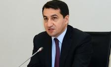 Hikmət Hacıyev: Azərbaycan xalqı Ali Baş Komandanın ətrafında sıx birlərşib və bu, Ermənistanı qorxuya salır