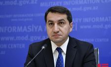 Hikmət Hacıyev: “Ermənistanın Mayis Bərxudarovla bağlı yaydığı yalanın məqsədi öz cəmiyyətlərində təşvişi azaltmaqdır”