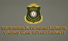 Dövlət Xidməti kimlərin qismən səfərbərliyə cəlb olunacağını açıqlayıb