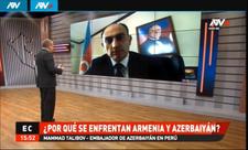 Peru televiziyasında Ermənistan-Azərbaycan münaqişəsi və işğalçı dövlətin törətdiyi müharibə cinayətləri barədə danışılıb