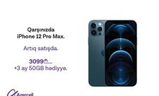 iPhone 12 Pro Max və iPhone 12 Mini Azercell Eksklüziv mağazalarında!