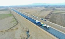 Bakı-Ələt-Qazax-Gürcüstan magistralının 130 km-lik sonuncu hissəsi genişləndirilir - FOTO