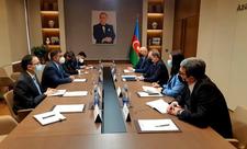 Ceyhun Bayramov Pakistanın Sərhəd İşləri Təşkilatının baş direktorunu qəbul edib