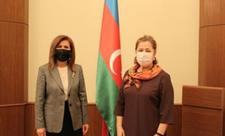 Bahar Muradova Hande Harmancı ilə görüşüb