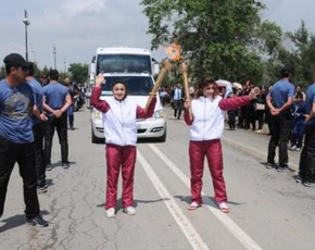“Bakı-2015”: Birinci Avropa Oyunlarının məşəli Şirvanda