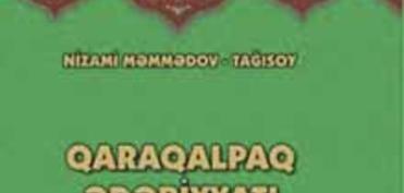 «Qaraqalpaq ədəbiyyatı»