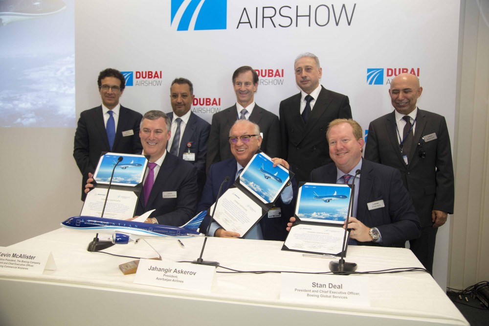 AZAL “Dubai Airshow 2017“ sərgisində mühüm razılaşmalar əldə edib