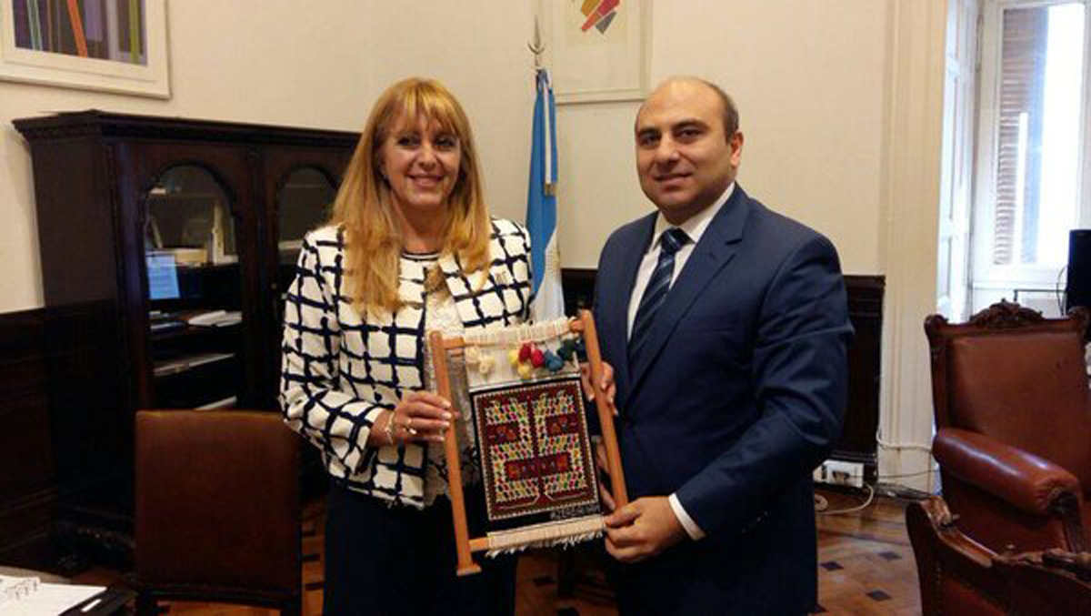 Azərbaycan-Argentina parlamentlərarası əlaqələri müzakirə olunub