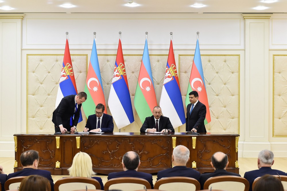 Azərbaycanla Serbiya strateji tərəfdaş oldular