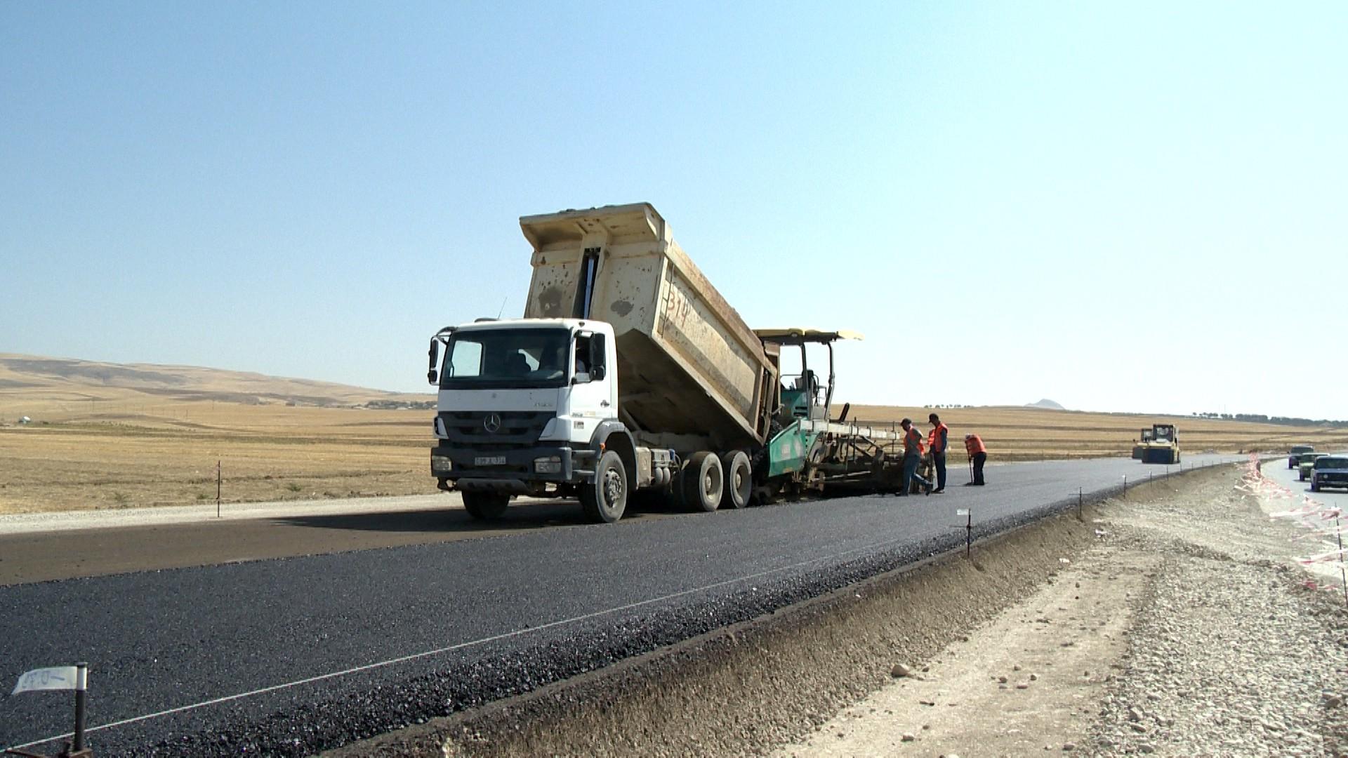 Bakı-Şamaxı yolunun 101-117-ci km-lik hissəsi genişləndirilir