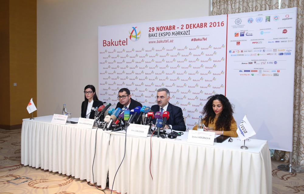 “Bakutel-2016” sərgisində 18 ölkədən 200 şirkət iştirak edəcək