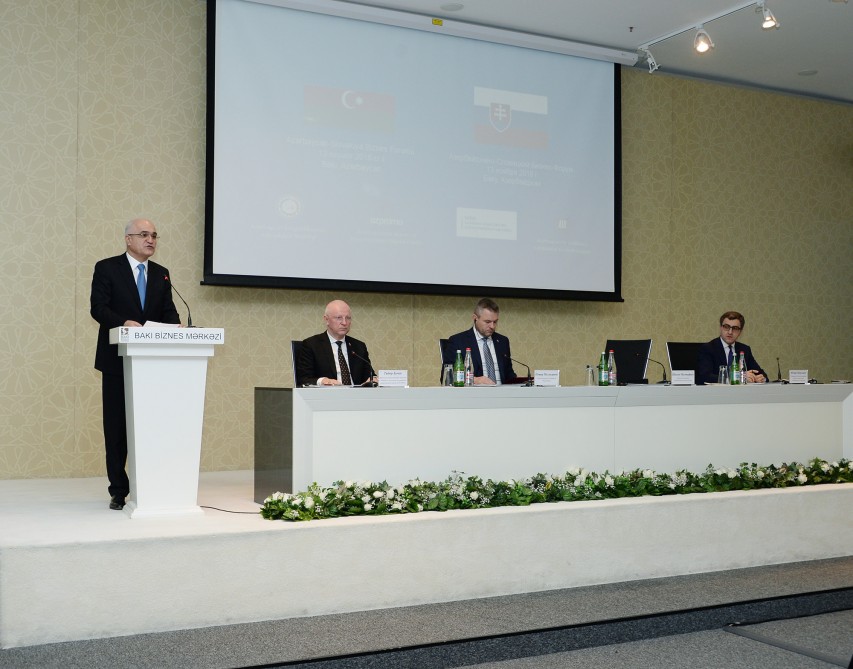 Bakıda Azərbaycan-Slovakiya biznes forumu