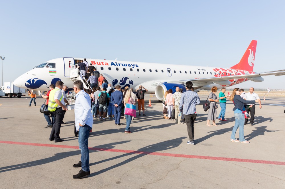 “Buta Airways” aviaşirkəti üç istiqamətdə uçuşlara başlayıb