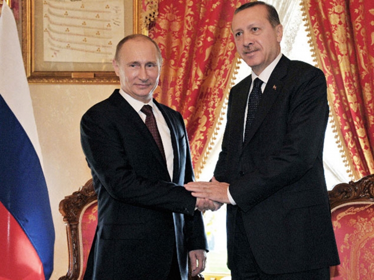 Ərdoğan Putinə təbrik məktubu göndərib