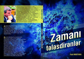 Fazil Mustafanın yeni kitabı çapdan çıxıb