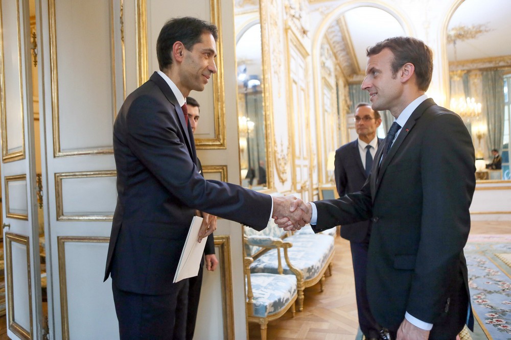 Fransa prezidenti Qarabağdan danışıb