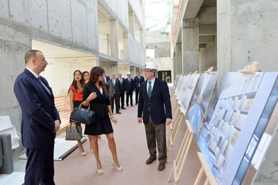 Prezident İlham Əliyev Su İdmanı Sarayında olub