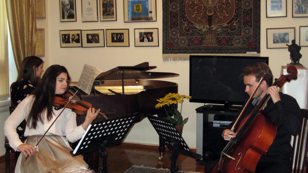 Leopold və Mstislav Rostropoviçlərin ev-muzeyində konsert
