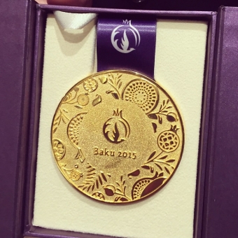 l Avropa Oyunlarının medalları təqdim olundu