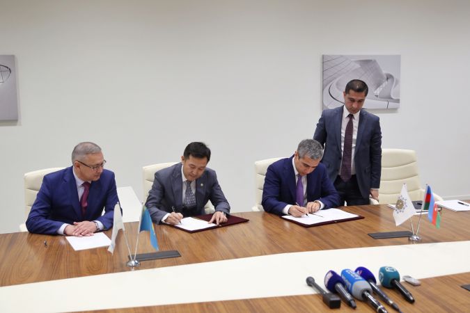 Heydər Əliyev Fondu ilə Qazaxıstanın Birinci Prezident Fondu arasında memorandum imzalanıb