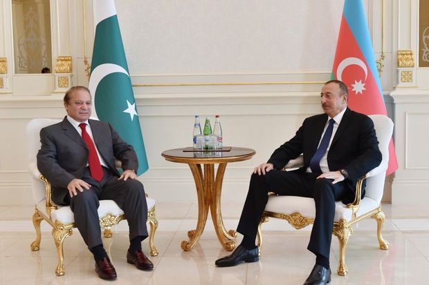 Azərbaycan prezidenti Pakistan baş nazirini qəbul edib
