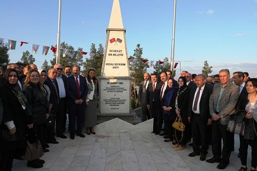 Türkiyədə Qarabağ parkının və Xocalı abidəsinin açılışı olub