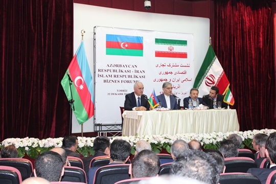 Təbrizdə İran-Azərbaycan biznes forumu keçirilib