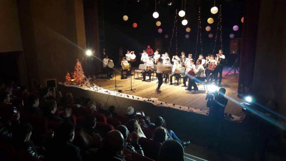 Xırdalan şəhər musiqi məktəbinin kollektivi Gürcüstanda konsert verib