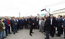 Prezident İlham Əliyev Sabunçu dəmir yolu vağzalı kompleksinin açılışında iştirak edib (FOTO)