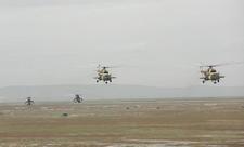Azərbaycan Ordusunun helikopterləri Türkiyədə tapşırıqlar icra edib (FOTO)