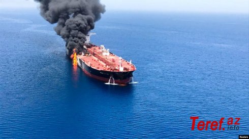 Pentaqon İranın tankerlərə hücumunu “sübut edən” fotolar yaydı