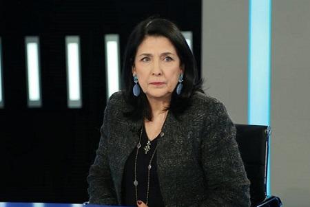 Salome Zurabişvili Azərbaycan Prezidentinə təşəkkür edib