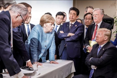 G7 sammitində qalmaqal yaşandı