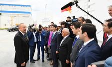 Prezident İlham Əliyev Bakıda “Şimal-2” elektrik stansiyasının istismara verilməsi mərasimində iştirak edib