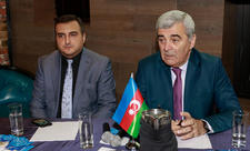 Diasporla İş üzrə Dövlət Komitəsinin nümayəndələri Nyu-Yorkda yaşayan azərbaycanlılarla görüşüb - FOTO