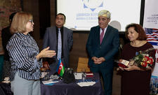 Diasporla İş üzrə Dövlət Komitəsinin nümayəndələri Nyu-Yorkda yaşayan azərbaycanlılarla görüşüb - FOTO