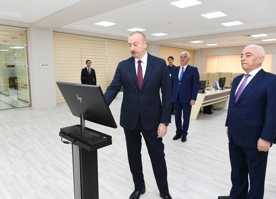 Prezident İlham Əliyev “Azərenerji” ASC-nin “Dübəndi” yarımstansiyanın açılışında iştirak edib