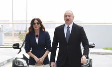 Prezident İlham Əliyev Hövsan yaşayış kompleksinin açılışında iştirak edib