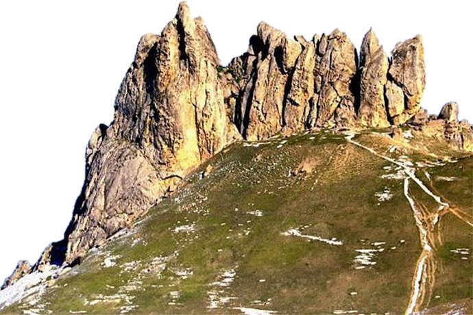 Xızır peyğəmbərin qayası - Beşbarmaq dağı