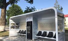 Azərbaycanda ilk bio smart avtobus dayanacağı - Pulsuz wifi, mini bar - FOTO
