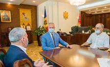 Moldova Prezidenti Azərbaycan və Ermənistanın diaspor nümayəndələri ilə görüşüb