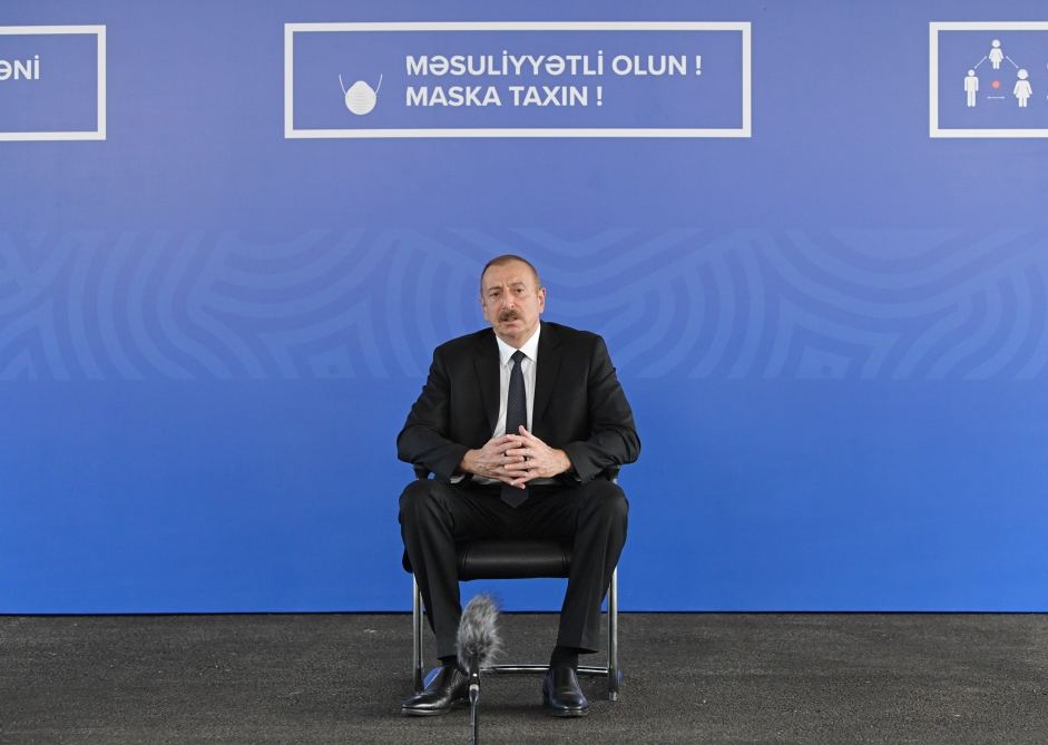Prezident İlham Əliyev: Biz artıq dayanıqlı iqtisadiyyat yaratmışıq, hətta neftin qiymətinin düşməsini Azərbaycan vətəndaşları hiss etmədilər