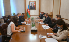 Ceyhun Bayramov Avropa İttifaqının Azərbaycandakı nümayəndəsi ilə görüşüb - FOTO