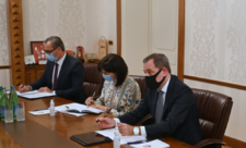 Ceyhun Bayramov Avropa İttifaqının Azərbaycandakı nümayəndəsi ilə görüşüb - FOTO