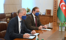 Ceyhun Bayramov Avropa İttifaqının Azərbaycandakı nümayəndəsi ilə görüşüb - FOTO