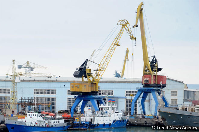 Azərbaycan istehsalı olan ikinci tanker inşasının növbəti mərhələsi üçün suya salınıb
