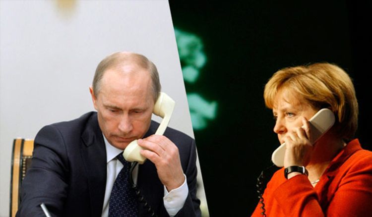 Merkel və Putin Belarusdakı vəziyyəti müzakirə edib