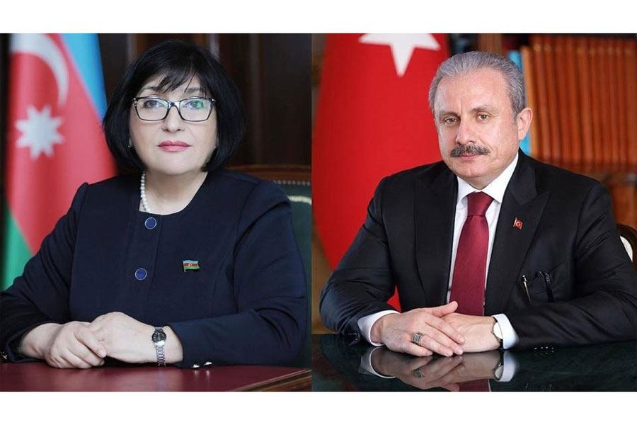 Azərbaycan və Türkiyə parlament sədrləri arasında telefon danışığı olub
