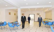 Prezident İlham Əliyev Əmircan qəsəbəsindəki 154 nömrəli məktəbin açılışında iştirak edib